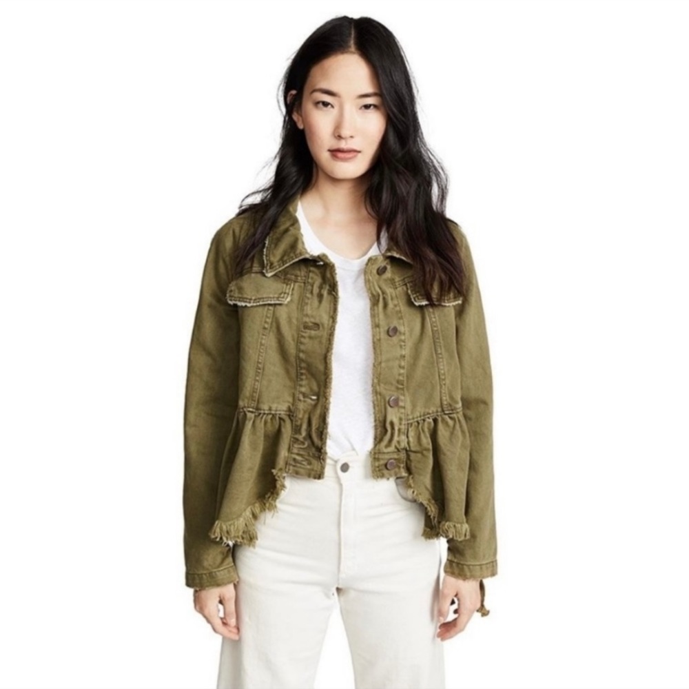 Free People Willow Cotton Denim Jacket